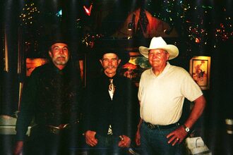 With Buck Taylor and Jerry MItchell